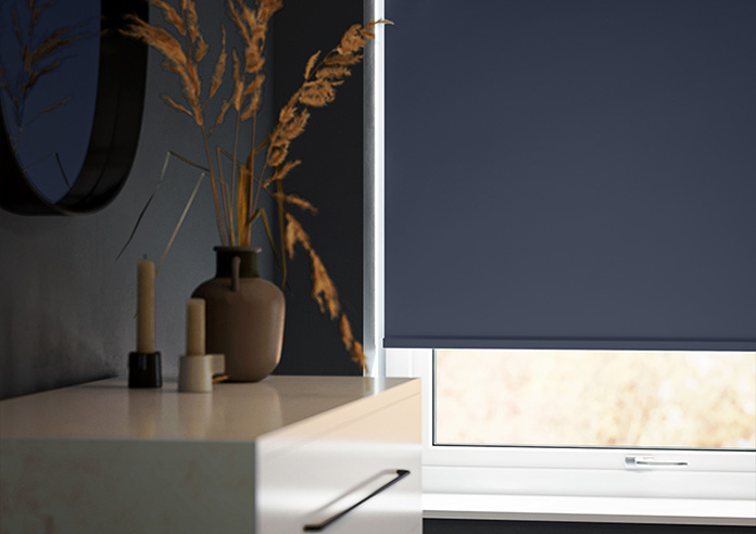 Verona (Blackout), Navy - Roller Blind - Image 5